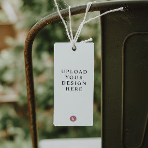 4" x 9" Seating Tag Printing Invitation