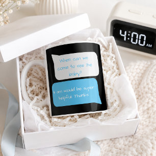 4am Funny New Parents Texting  Coffee Mug