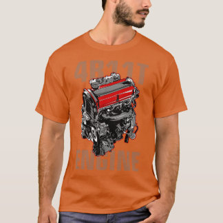 4B11T Engine Mitsubishi Lancer Evo X TShirt