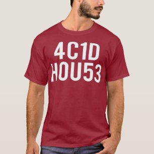4C1D H0U53 Acid House Music DJ Rave Party Techno T-Shirt