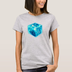4D Hypercube, Hyperwürfel, Tesserakt, T-Shirt