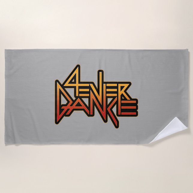 4ever Dance Beach Towel (Front)