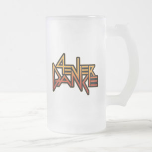 4ever Dance Frosted Glass Beer Mug