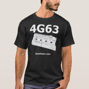 4G63 Shirt - Valvecover Spotlight by BoostGear.com