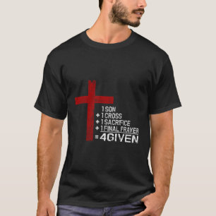 4Given Christian Cross T-Shirt