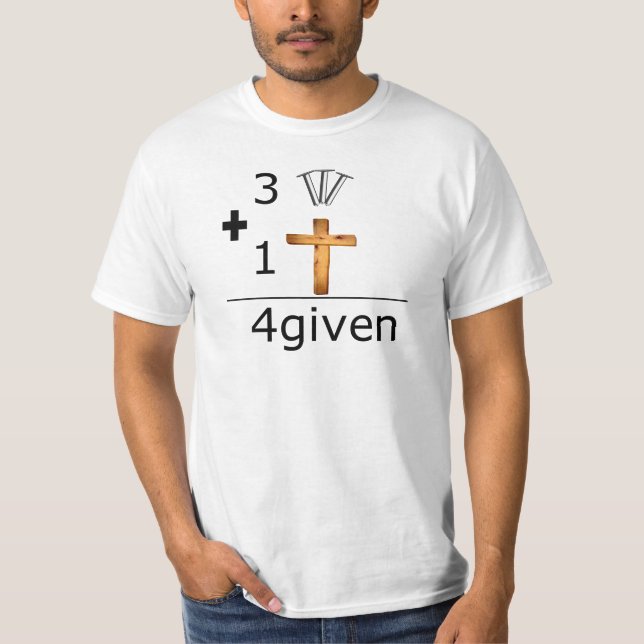 4given - t shirt for him (Front)