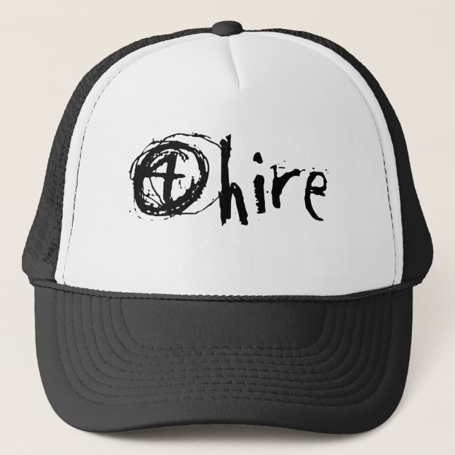 4hire trucker hat (Front)