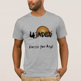 4Jaded Men's T-Shirt Grey w/Text