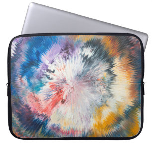 4K oil painting. Colorful creative abstraction. ab Laptop Sleeve