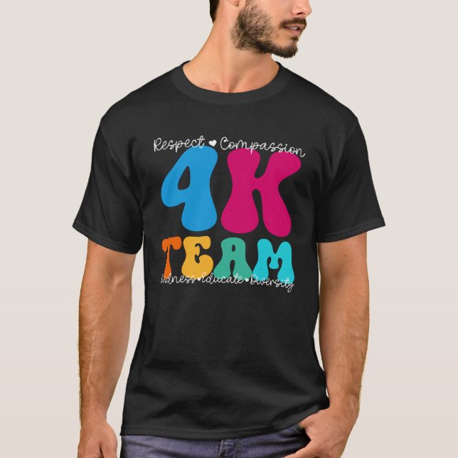 4K Team Appreciation Week Back to School T-Shirt (Front)