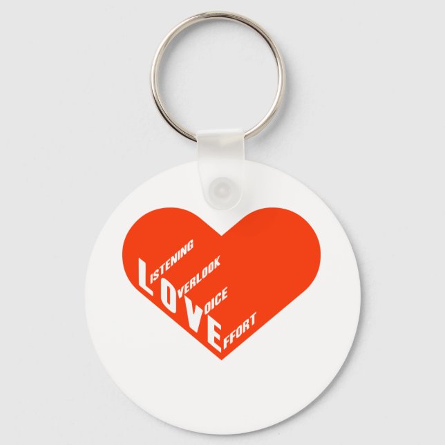 4love key ring (Front)