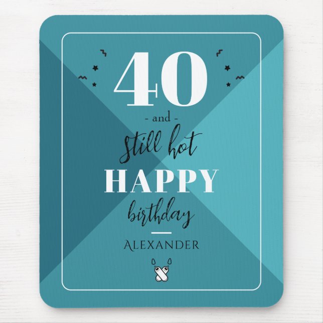 4O and still hot Mouse Mat (Front)