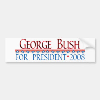 4prez-bush bumper sticker