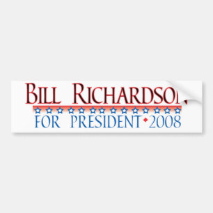 4prez-richardson bumper sticker