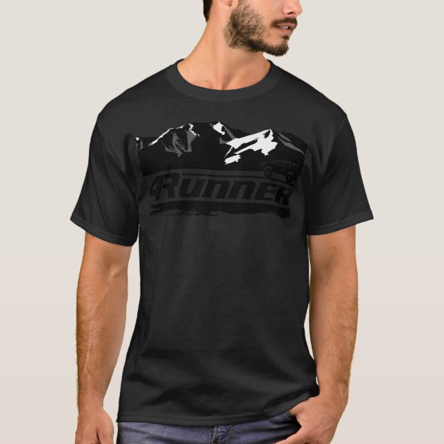 4Runner - Mountains  Vehicle 5Th Gen T-Shirt (Front)