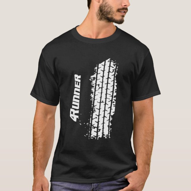 4Runner Tire Tread Outline T-Shirt (Front)