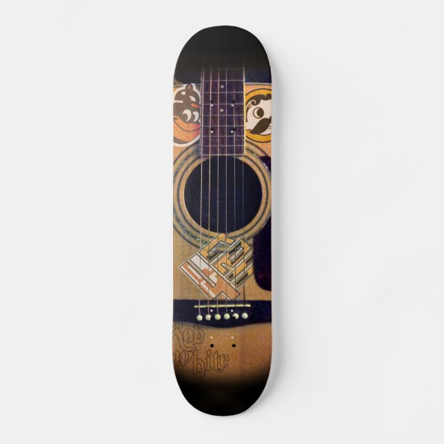 4ten: Bmore Guitar (Rob White) Skateboard (Front)