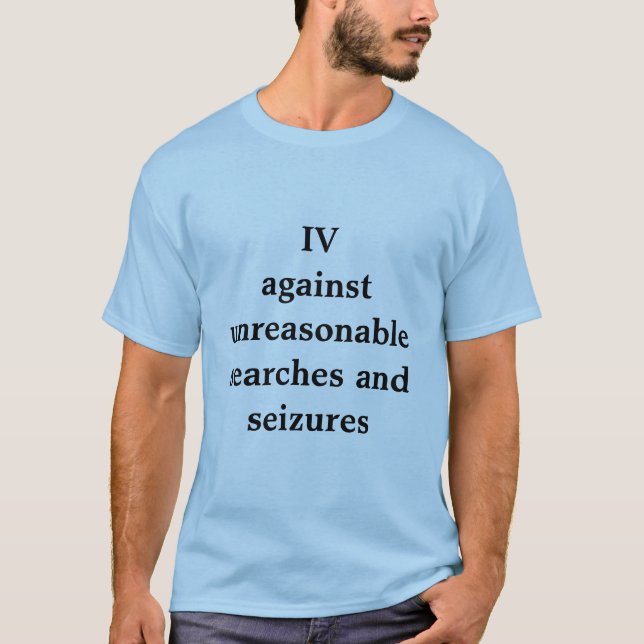 4th Amendment T-Shirt (Front)