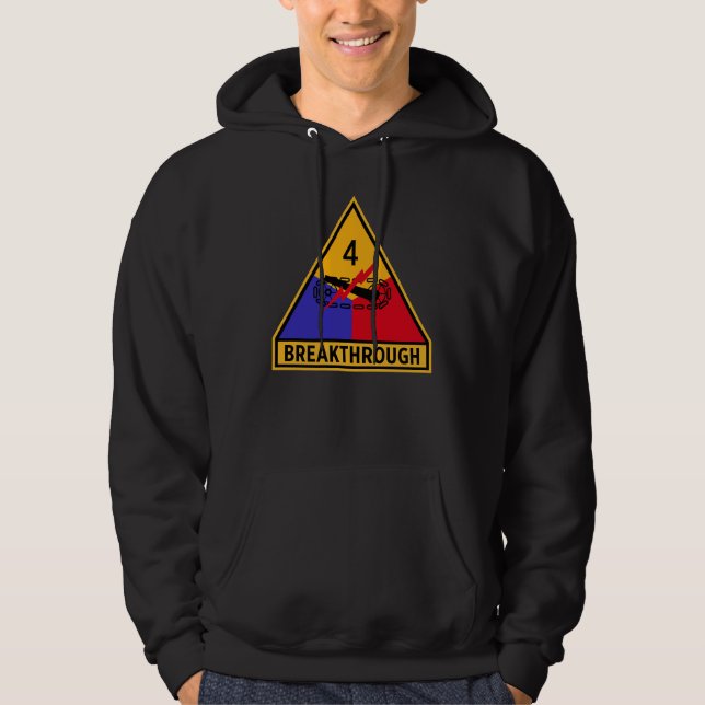 4th Armoured Division "Breakthrough" Hoodie (Front)