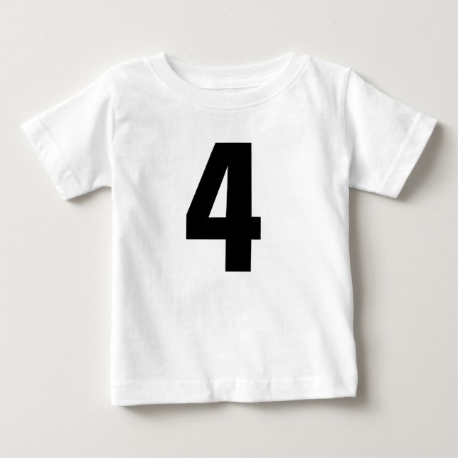4th birthday Age 4 Toddler T-shirts (Front)