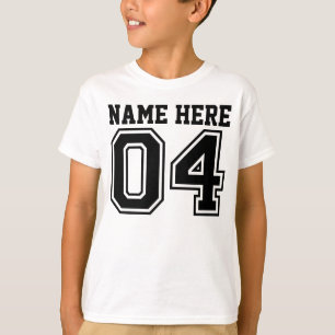 4th Birthday (Customisable Kid's Name) T-Shirt