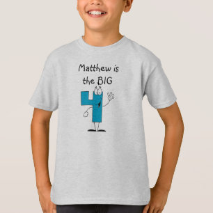4th Birthday Customised Tshirt