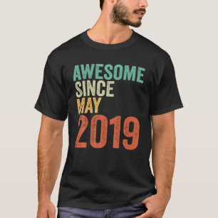 4Th Birthday Girls Boys Gifts Awesome Since May 20 T-Shirt