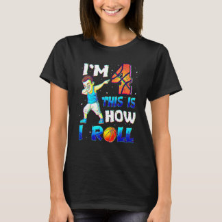 4th Birthday Outfit Boy Basketball Four 4 Year Old T-Shirt