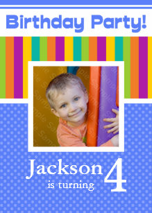 4th birthday invitations zazzle uk
