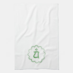 4th Chakra Tea Towel