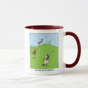 4th Day of Christmas (Four Calling Birds) Mug