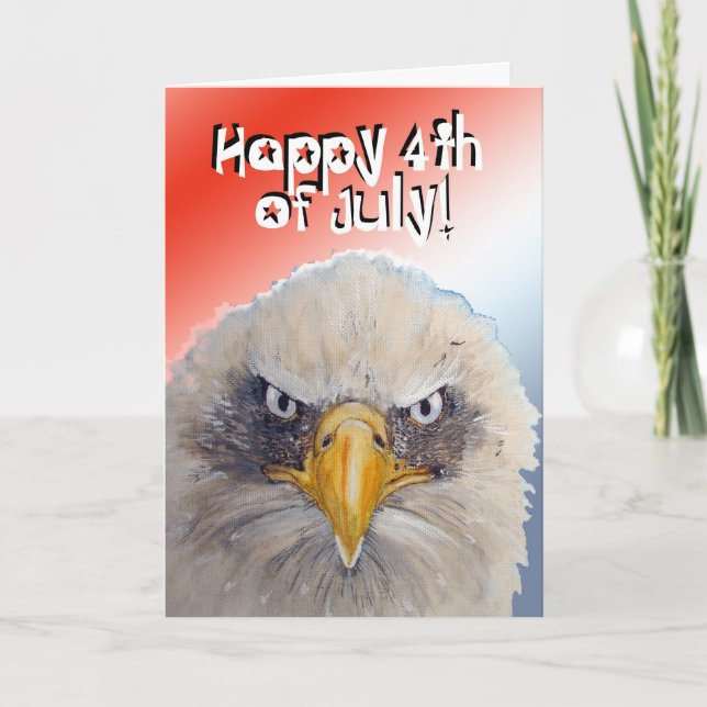 4th Fourth of July Patriotic Thank You for Service (Front)