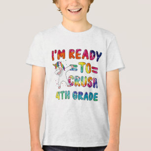 4th Grade Back to School Unicorn Tee