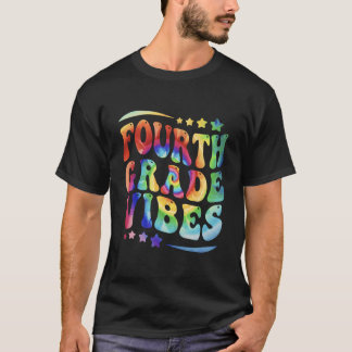 4Th Grade First Day Back To School Tie Dye 4Th Gra T-Shirt