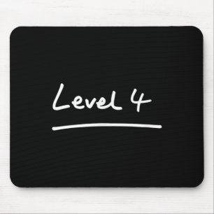 4th Grade Level 4 Student & Teacher Cool Back Mouse Mat