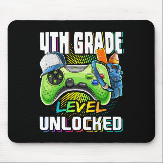 4th Grade Level Unlocked Video Game Ck To School B Mouse Mat