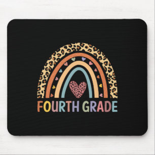 4th Grade Rainbow Teacher Team Fourth Grade Squad Mouse Mat