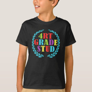 4th Grade Stud Shirt Funny First Day School