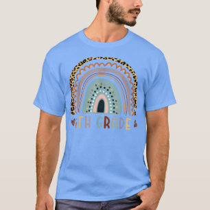 4th Grade Teacher Rainbow 4th Grade Back To School T-Shirt