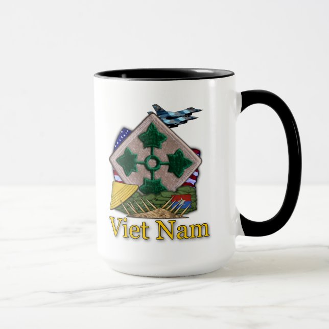 4th ID infantry division veterans vietnam vets Mug (Right)