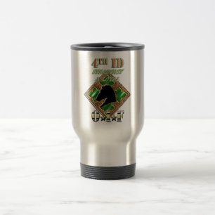 4th ID Steadfast and Loyal Travel Mug