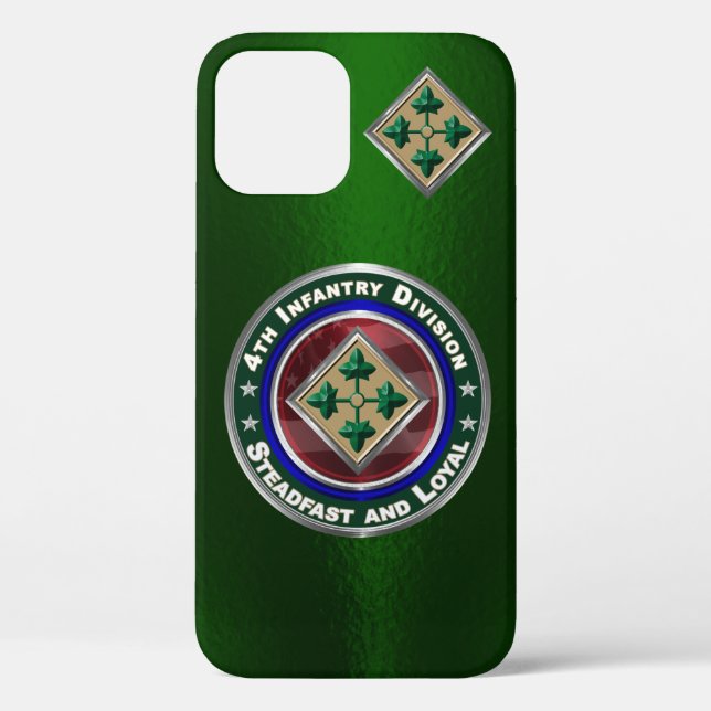 4th Infantry Division Customised Case-Mate iPhone Case (Back)