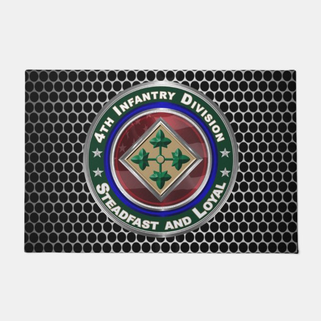 4th Infantry Division  Doormat (Front)