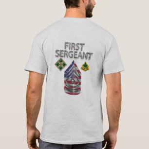 4th Infantry Division First Sergeant T-Shirt