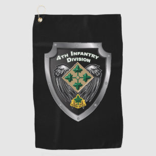 4th Infantry Division Golf Towel
