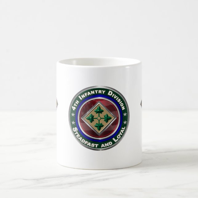 4th Infantry Division Keepsake Magic Mug (Center)