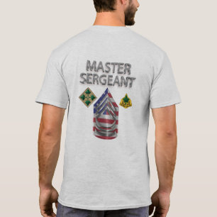 4th Infantry Division Master Sergeant T-Shirt