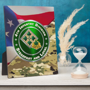 4th Infantry Division Plaque