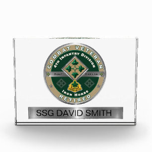 4th Infantry Division Retired Photo Block