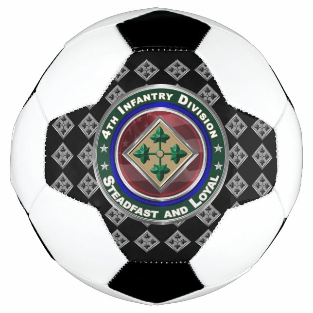 4th Infantry Division “Steadfast and Loyal” Football (Front)